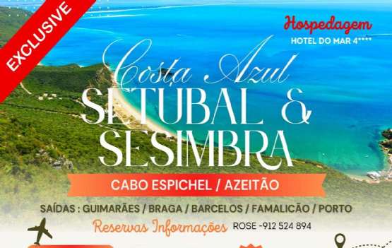 SETUGAL & E SESIMBRA (mar azul)